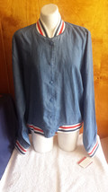 mossimo supply co. denim jacket new - £17.29 GBP