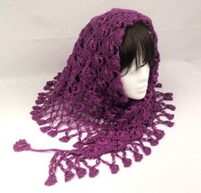 Elegant crochet shawl PU-1 - $60.00