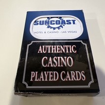 SUNCOAST HOTEL Las Vegas NV Casino Playing Cards (1) Deck Used - £5.04 GBP
