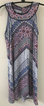 Trixxi Retro Vintage Style Paisley Patterned Sleeveless Mod Sheath Dress XL - £21.49 GBP