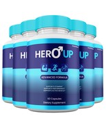 Hero Up Capsules, Advanced Premium Formula, HeroUp Supplement (5 Pack) - $1,044.40 MXN
