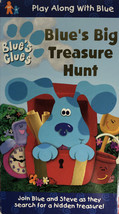 Blues Big Treasure Hunt VHS-TESTED-RARE Vintage COLLECTIBLE-SHIPS Same Bus Day - £23.94 GBP