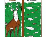 Pennsylvania Has Millions of Acres to Hunt and Fish to Catch Brochure 19... - £14.22 GBP