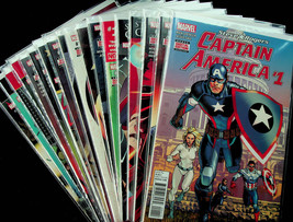 Steve Roger&#39;s Captain America #1-19 (May 2016-Jul 2017, Marvel) - 19 com... - $74.62