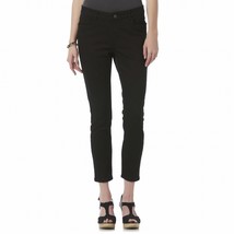 Route 66 Womens Skinny Capri Jeans Pants Black Size 30 NWT - £11.50 GBP