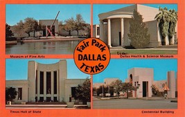 Vintage Postcard Fair Park Dallas Texas D-001 State Fair Park Dallas - £5.83 GBP