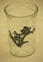 1990 Welch&#39;s Tom &amp; Jerry Surfing Jelly Jar Glass Cup Animation Art Chara... - £7.87 GBP