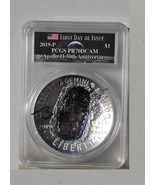 BUZZ ALDRIN SIGNED 5 OZ SILVER COIN - Apollo 11 Moon Landing  w/COA - $1,559.00