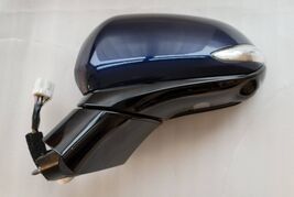 Blue LH driver side door mirror w/ BSM + BVM Camera. OEM for 2019-2021 S... - $129.91