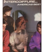 1983 Intercoiffure Hair Salon Nancy Decker Arthur Elgort Vintage Print A... - $7.41