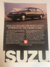 1987 Isuzu vintage Print Ad Advertisement pa8 - £5.44 GBP