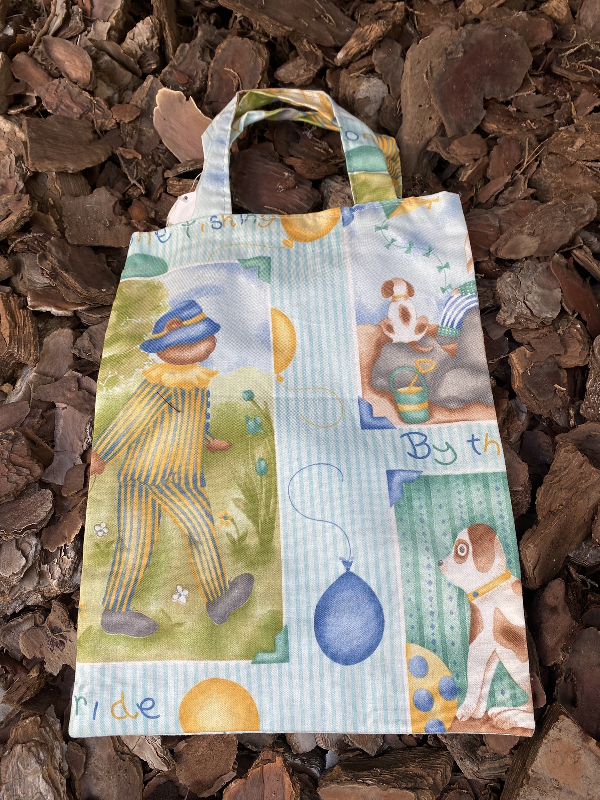 fishing tote bag - $9.00