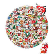300 Pcs Christmas Stickers For Kids, Christmas Party Favors Holiday Stickers For - £19.51 GBP