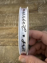 Save The Date Ribbon 3/8” X 15ft - $219.60 MXN