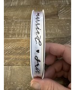 Save The Date Ribbon 3/8” X 15ft - $216.50 MXN