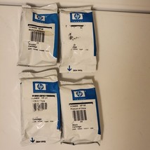 Lot of 4 Genuine HP 60 Ink Cartridges CC643W / CC640W Black / Tricolor S... - $28.77