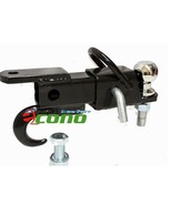 ATV 3-Way Function Receiver Hitch w/ 2&quot; Hitch Ball &amp; Tow Hook 4 Lawn Tra... - $69.23 CAD