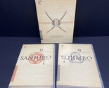 Yojimbo/Sanjuro (DVD, 2006, 2-Disc Set) Criterion Collection Complete - $18.70