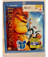 The Lion King Diamond Edition 1080p 7.1 HD Blu-ray DVD 2-Disc Combo Set ... - $15.88