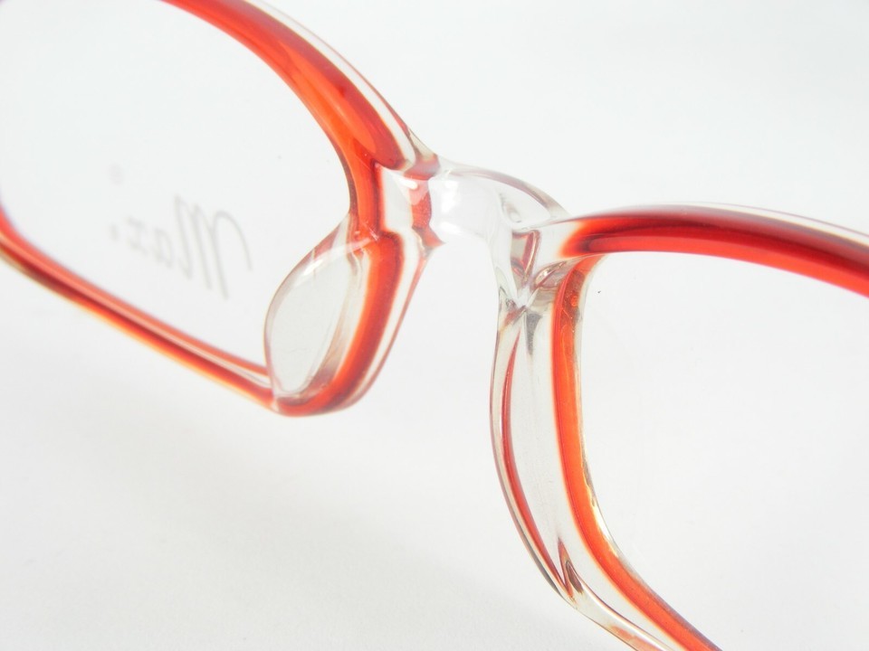 Max. SIEGEL OPTIK AURA 600 LIGHT BURGUNDY /CLEAR EYEGLASSES GLASSES 51-16-140mm Item image 6