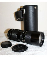 Vivitar 35mm SLR Camera Lens f= 85-205mm Auto Zoom 1:3.8 + Case - $19.99