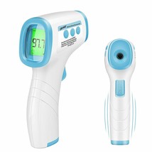 Non-Contact Infrared Forehead Thermometer Reads °F and °C with Fever Ale... - £14.00 GBP