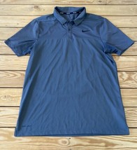Nike Dri Fit Men’s Short Sleeve Golf Polo Shirt Size S Grey AB - £14.90 GBP