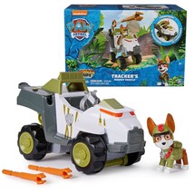 Paw Patrol Jungle Pups, Trackers Monkey Vehicle, Toy Truck with Collectible Acti - £27.88 GBP