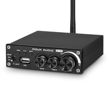 M1 Pro 320W Bluetooth Power Amplifier, 2 Channel Audio Amp, Wireless Rec... - $145.99
