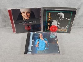 Lot of 3 James Taylor CDs: At Christmas, Mud Slide Slim and the Blue Horizon, Li - £11.94 GBP