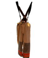 body guard fire resistant turn out pants with suspenders vintage (1986) ... - $47.01