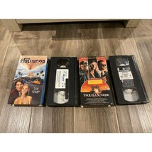 Lot Of 2 Michelle Pfeiffer VHS Tapes The Hollywood Knights Tequila Sunrise - $12.82