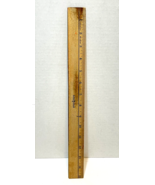 Vintage Senco Wood Double Sided Metal Edged 15 Inch Ruler - £10.06 GBP