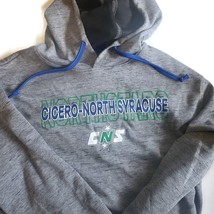 Cicero-North Syracuse Northstars Hoodie Sweatshirt Mens XL Athletic Gray - £14.52 GBP