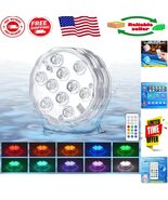 Battery Operated Submersible LED Pool Lights - Perfect for Hot Tubs &amp; More - $21.25 CAD