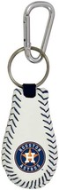 MLB Houston Astros Genuine Leather Seamed Keychain with Carabiner by Gam... - £18.75 GBP