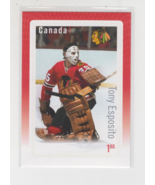 2016 Canada Post Chicago Blackhawks Tony Esposito Great Canadian Goalies Stamp - $5.53 CAD