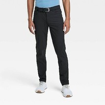 Men&#39;s Golf Slim Pants - All in Motion Black Onyx 34x32 - £22.05 GBP