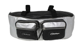 Horse Western HorseTrail Riding Saddle Leather Cantle Bag Silver 102AA12SL - $44.54