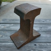 Vintage Steel Railroad Train Track Anvil 11 lbs 4 oz Rustic Tennessee VTG - £17.46 GBP