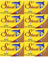 40 Shark Super Chrome Double Edge Razor Blades - £4.72 GBP