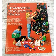 Retro Childrens Christmas Ideas Vtg 1967 Craft Book MACO Edu-Fun Series MP111 - £11.78 GBP