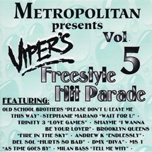 Metropolitan Presents Viper&#39;s Freestyle Hit Parade Vol. 5 U.S. Cd 1995 10 Tracks - £19.46 GBP