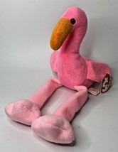 1995 Ty Beanie Baby &quot;Pinky&quot; Retired Flamingo BB21 - £7.98 GBP