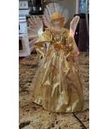 fiber optic angel christmas tree topper  changing colors 12" Holiday accents  - $24.65
