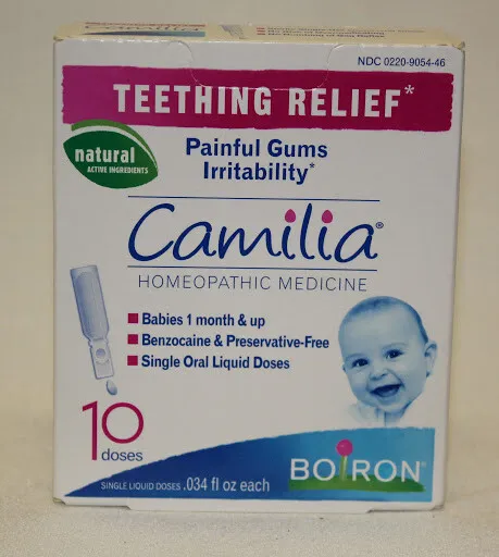 3 PACK  Camilia Boiron Baby Teething Relief,10x1ml oral doses - £34.34 GBP