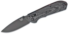 Benchmade Freek Folding Knife 3.6&quot; Black Cerakoted CPM-M4 Plain Blade - £216.97 GBP