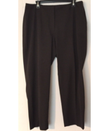 Talbots Heritage dress pants Women’s Size 18WP Brown Career Cropped Pant... - £13.90 GBP