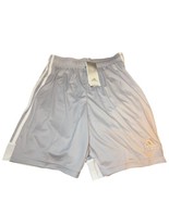 Adidas Boys Tastigo 19 Classic 3 Stripe Gray Shorts Soccer Size LG NWT - £15.05 GBP