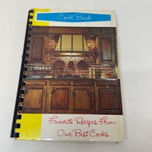 Cook Book Favorite Recipes From Our Best Cooks Cookbook Paperback 1969 - £12.42 GBP
